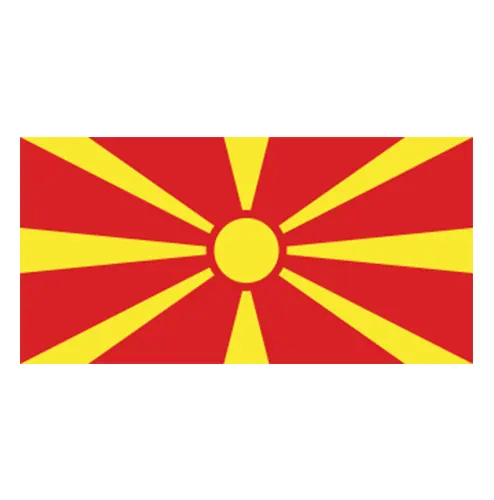 Bendera North Macedonia